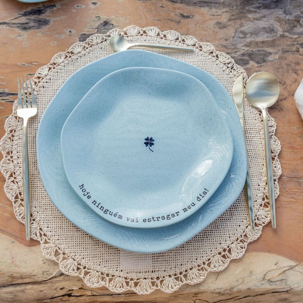 Jogo de Lanche Céu Azul