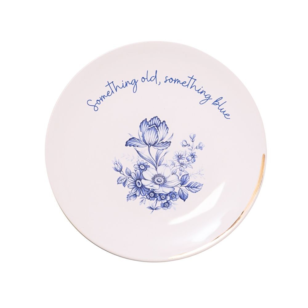 Prato Decorativo Something Old Something Blue