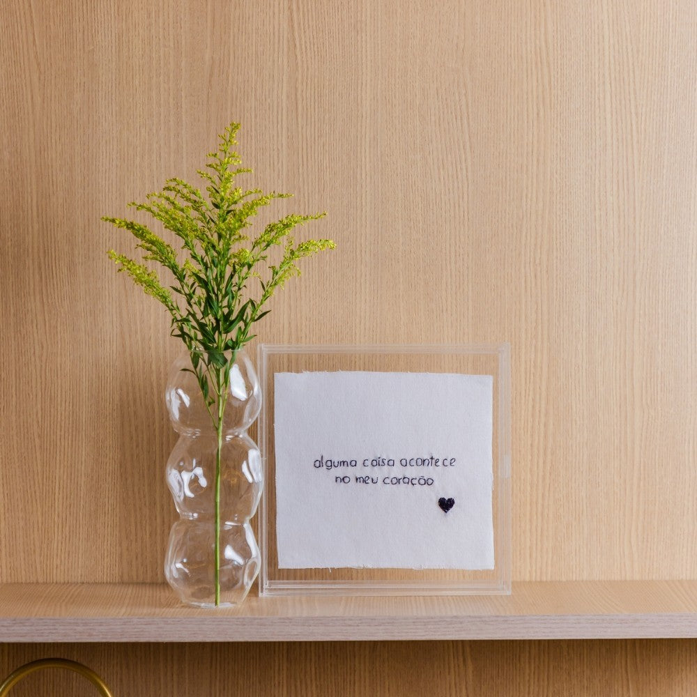 Acrílico Decorativo Coração