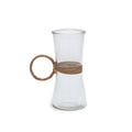 Vaso Duna em Vidro e Rami