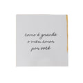 Azulejo como é grande o meu amor