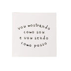 Azulejo Vou Mostrando Como Sou