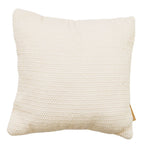 Almofada Decorativa Creme Trama Texturizada 45x45cm com Enchimento