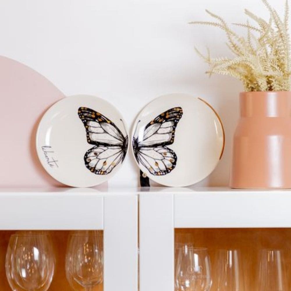 Duo Pratos Papillon