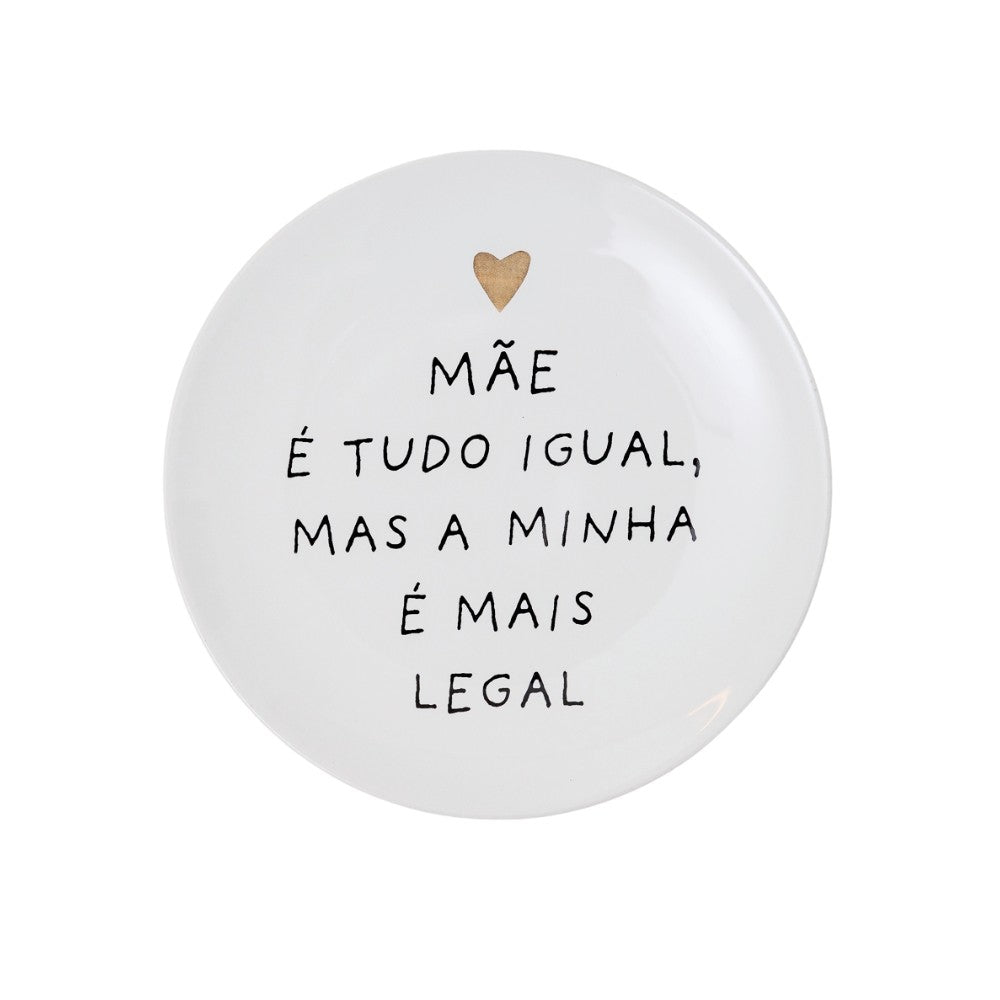 Prato Decorativo Mãe