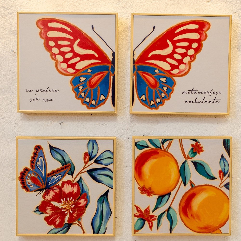 Duo Quadros Metamorfose