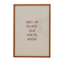 Quadro bordado Amor