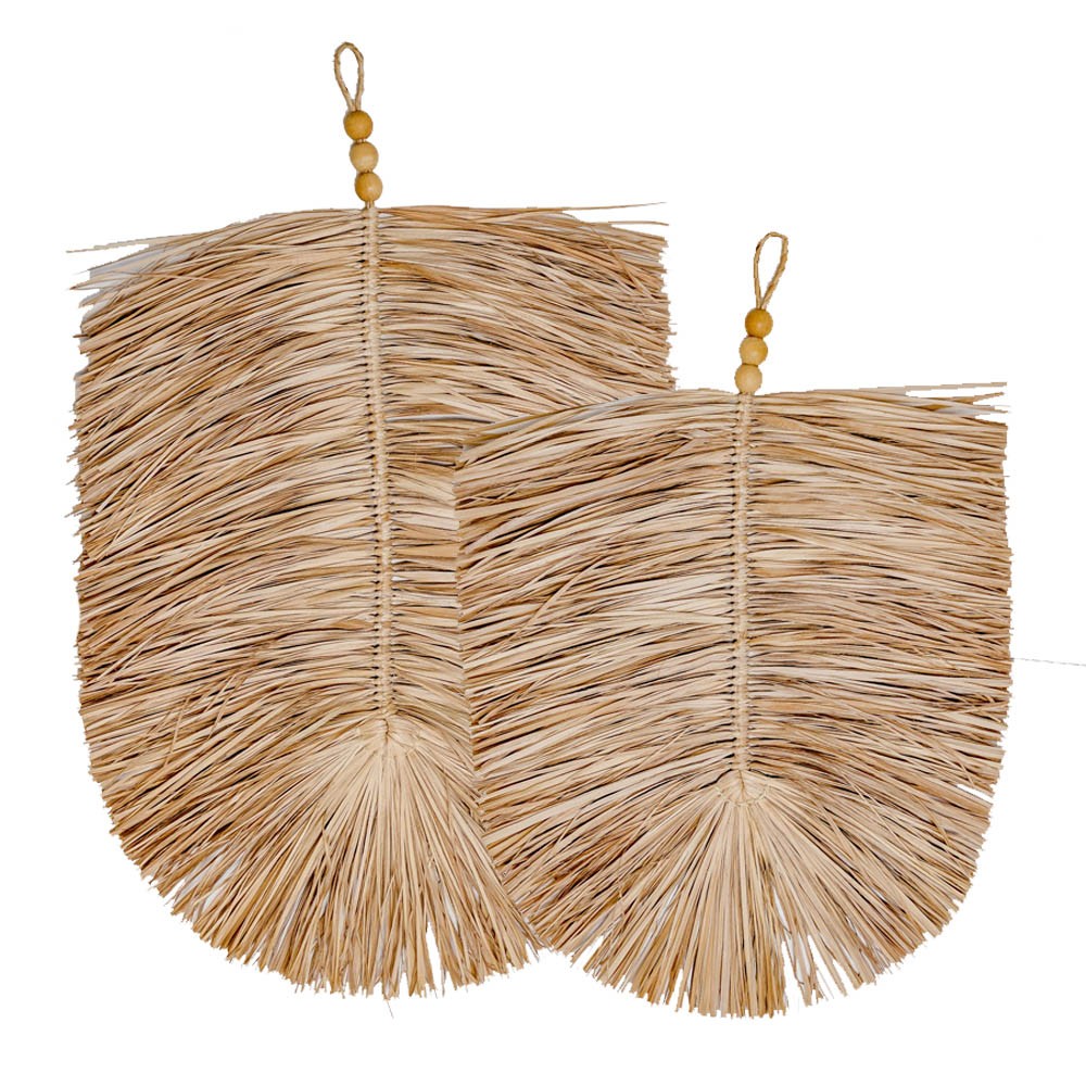 Duo Folhas Decorativas Artesanais