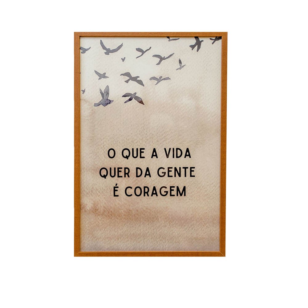 Quadro Coragem