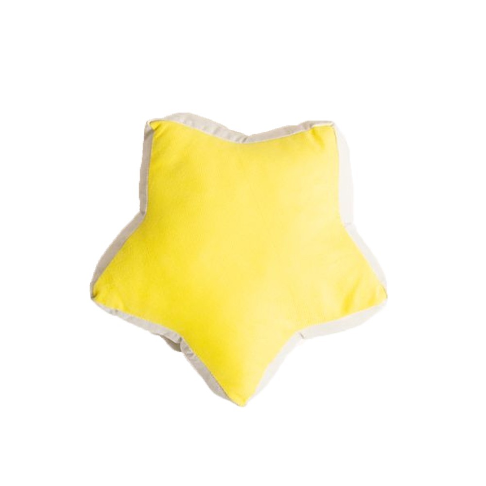 Almofada Infantil Formato Estrela com Enchimento 30 cm