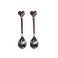 Kit Colheres Heart Silver - 02 unidades