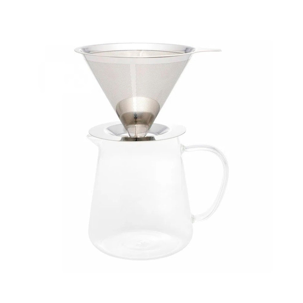 Cafeteira e Filtro Inox - 750 ml