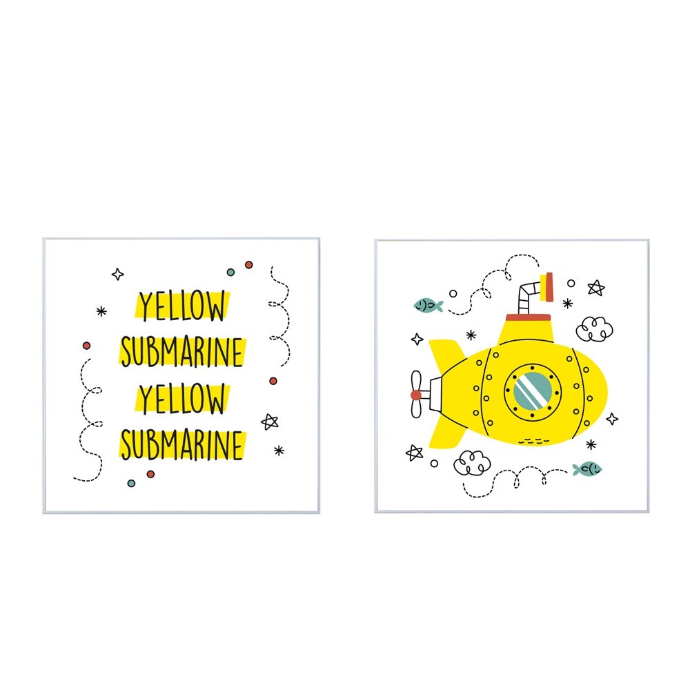 Duo Quadros Submarine