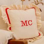 Almofada Infantil Personalizável com Enchimento e Zíper 30 x 30  cm