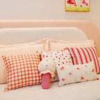 Almofada Infantil Formato de Cogumelo com Enchimento 35 x 29 cm