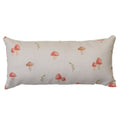 Almofada Infantil Estampa Cogumelos com Enchimento 52 x 24 cm