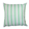 Almofada Infantil Listras Verdes com Enchimento e Zíper 45 x 45 cm