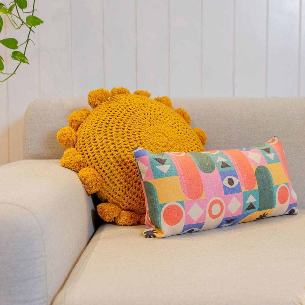 Almofada Gipsy Handmade Mostarda