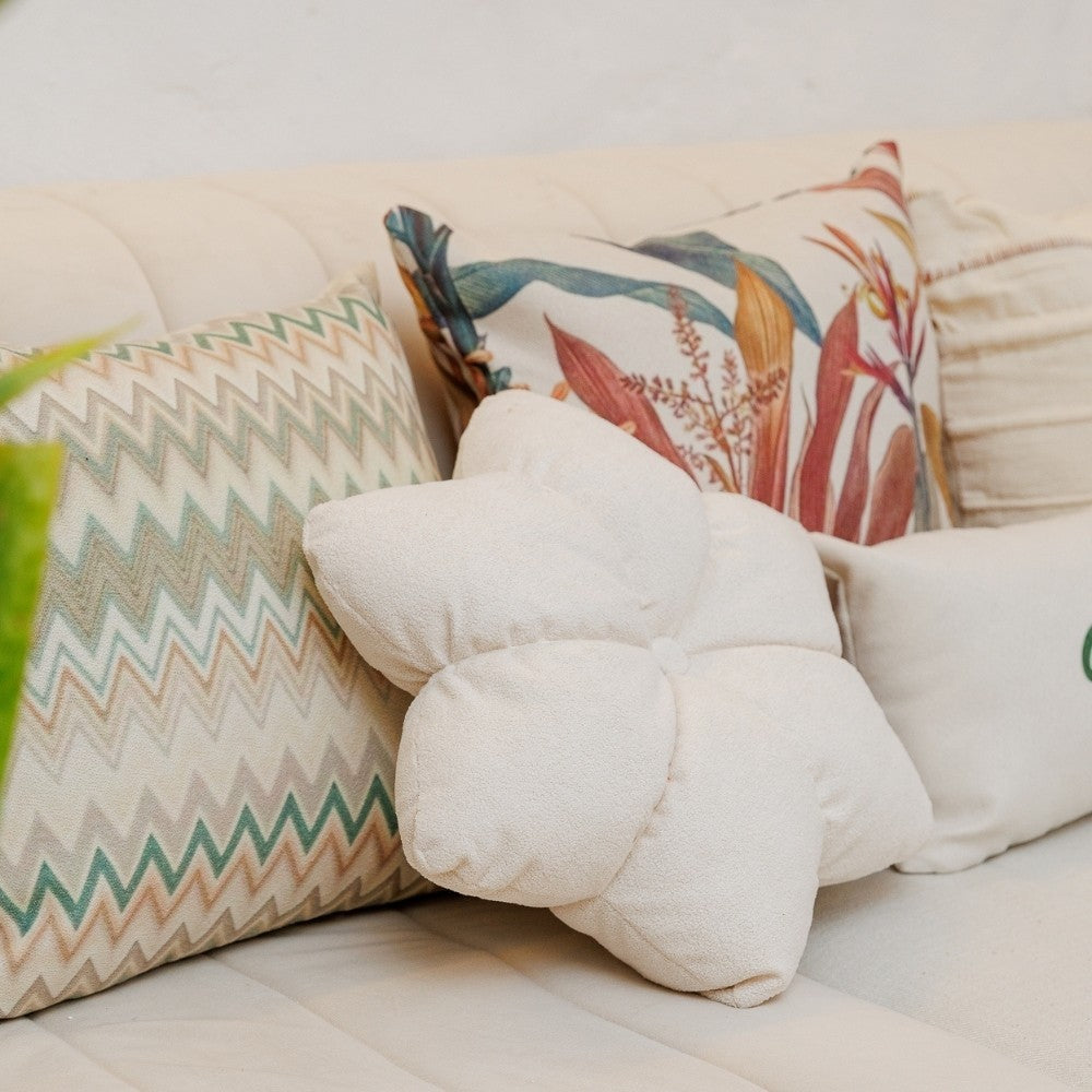Almofada Decorativa Chevron Neutral