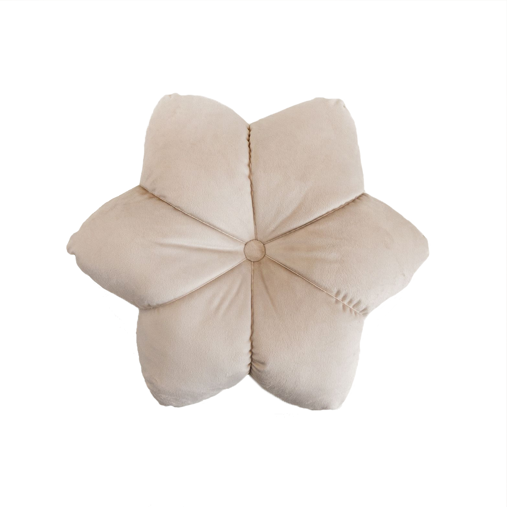 Almofada Flower Bege