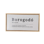 Quadro azulejo borogodó