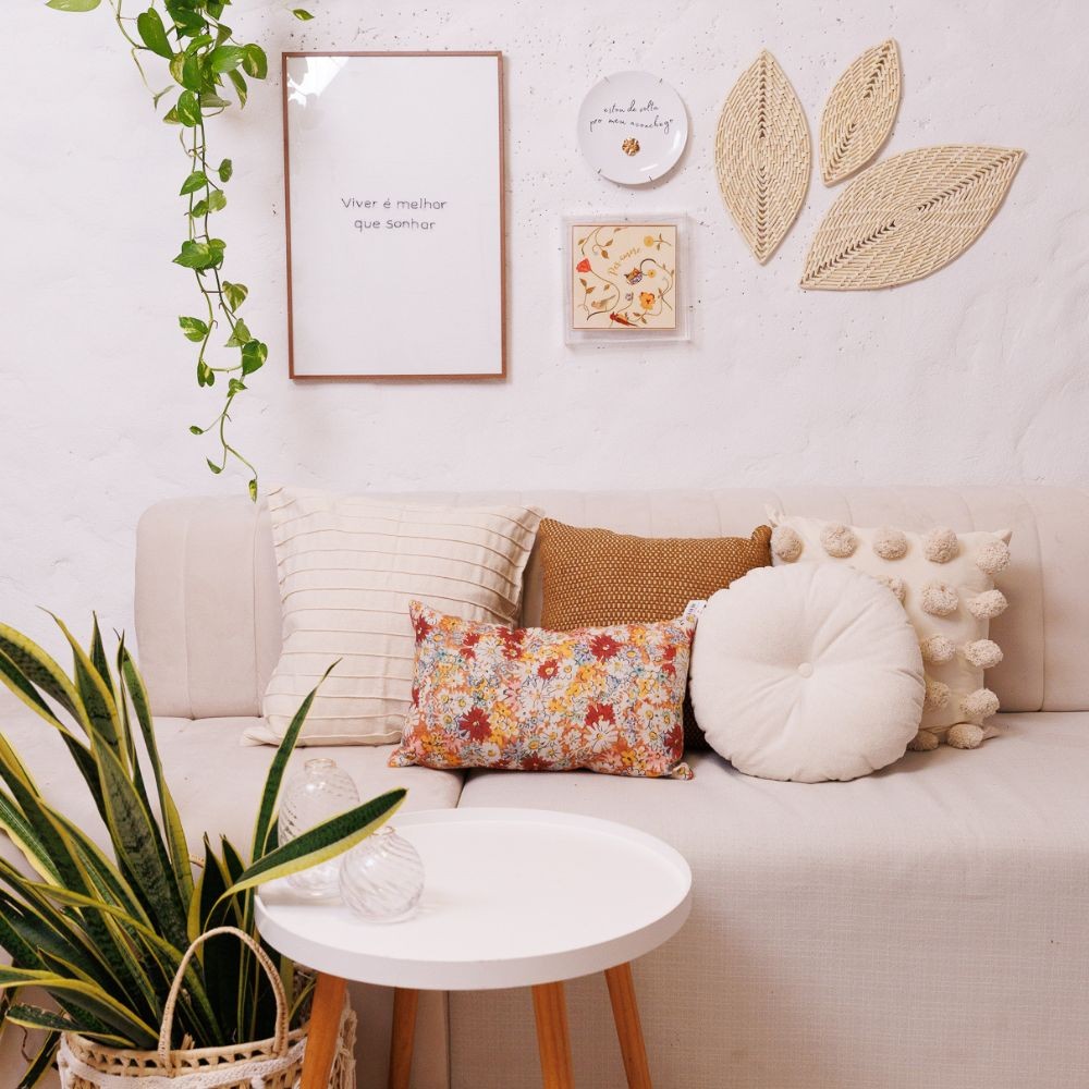 Acrílico Decorativo Com Azulejo Estampado Per Amore
