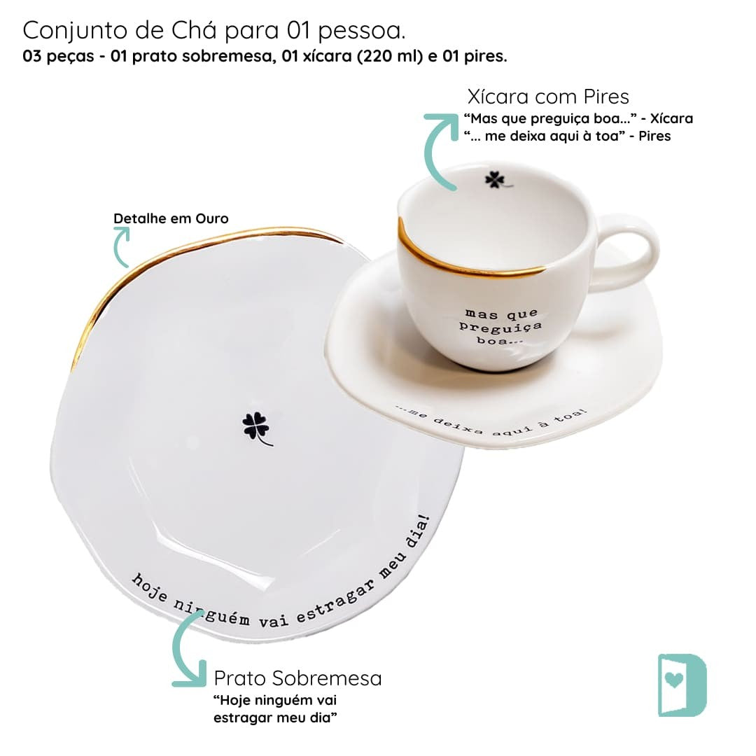 Jogo de Lanche Céu Azul II