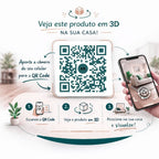 Almofada Baguete com Frase Ninguém Tem Que Nada Enchimento e Zíper 52 x 24 cm