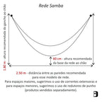 Rede de Descanso - Samba Terracota