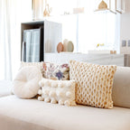 Almofada Cordas Creme