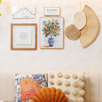 Painel Decorativo Artesanal Creme