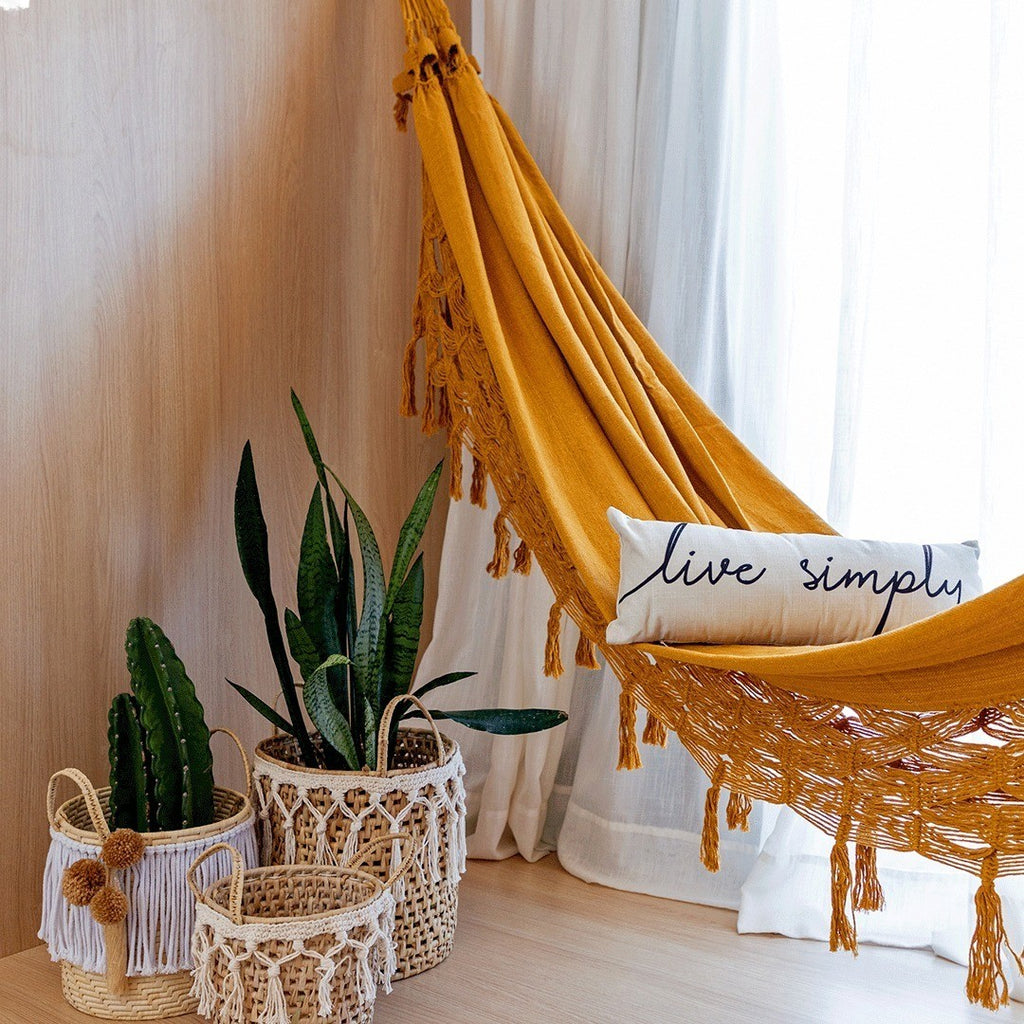 Cesto Boho Artesanal