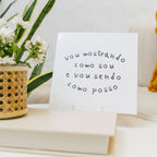 Azulejo Vou Mostrando Como Sou