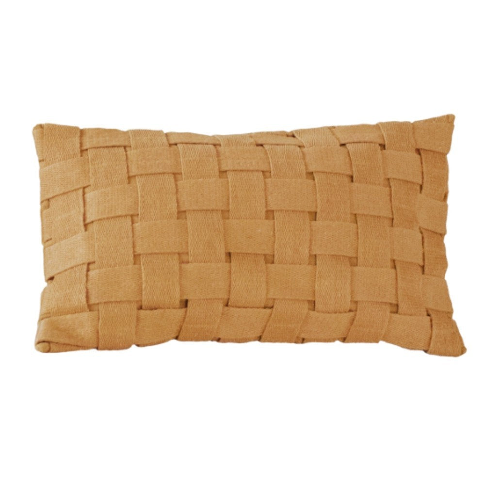 Almofada Trama Baguete Caramelo