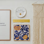 Placa Acrílico Dourada Céu 33x5 cm Para Inspirar Fé
