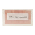 Acrílico Decorativo Amor é Revolucionário 30x17cm