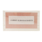 Acrílico Decorativo Amor é Revolucionário 30x17cm