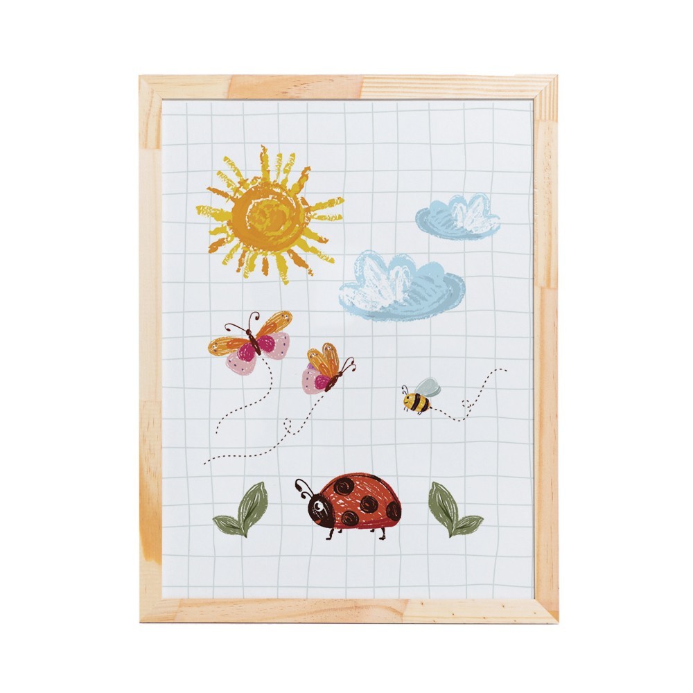 Quadro Decorativo Infantil Bee I 30x40 cm para o Quartinho do Bebê