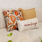 Almofada Decorativa Botânica Laranja