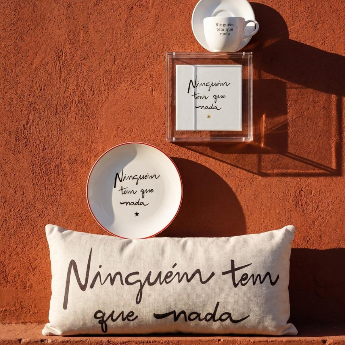 Acrílico Decorativo Ninguém Tem Que Nada