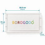 Acrílico Decorativo Borogodó Bordado