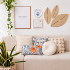 Acrílico Decorativo Com Azulejo Cuide do Seu Jardim