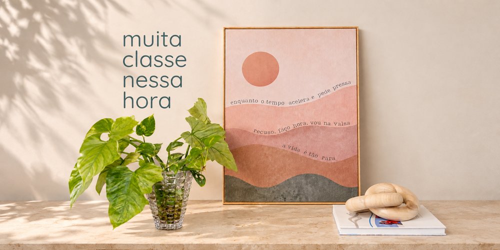 Muita classe nessa hora